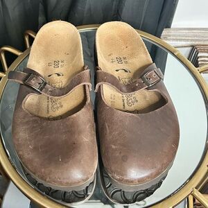 Birkis Maria Clog Mules